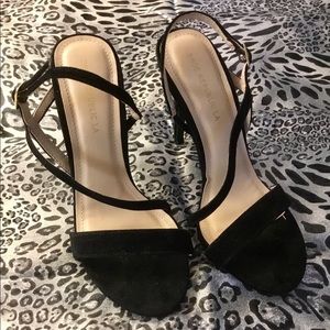 Blk Strappy SHOE REPUBLIC LA Heels-7-1/2-Like New